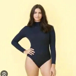 Summersalt The Long Sleeve Day to Night Bodysuit